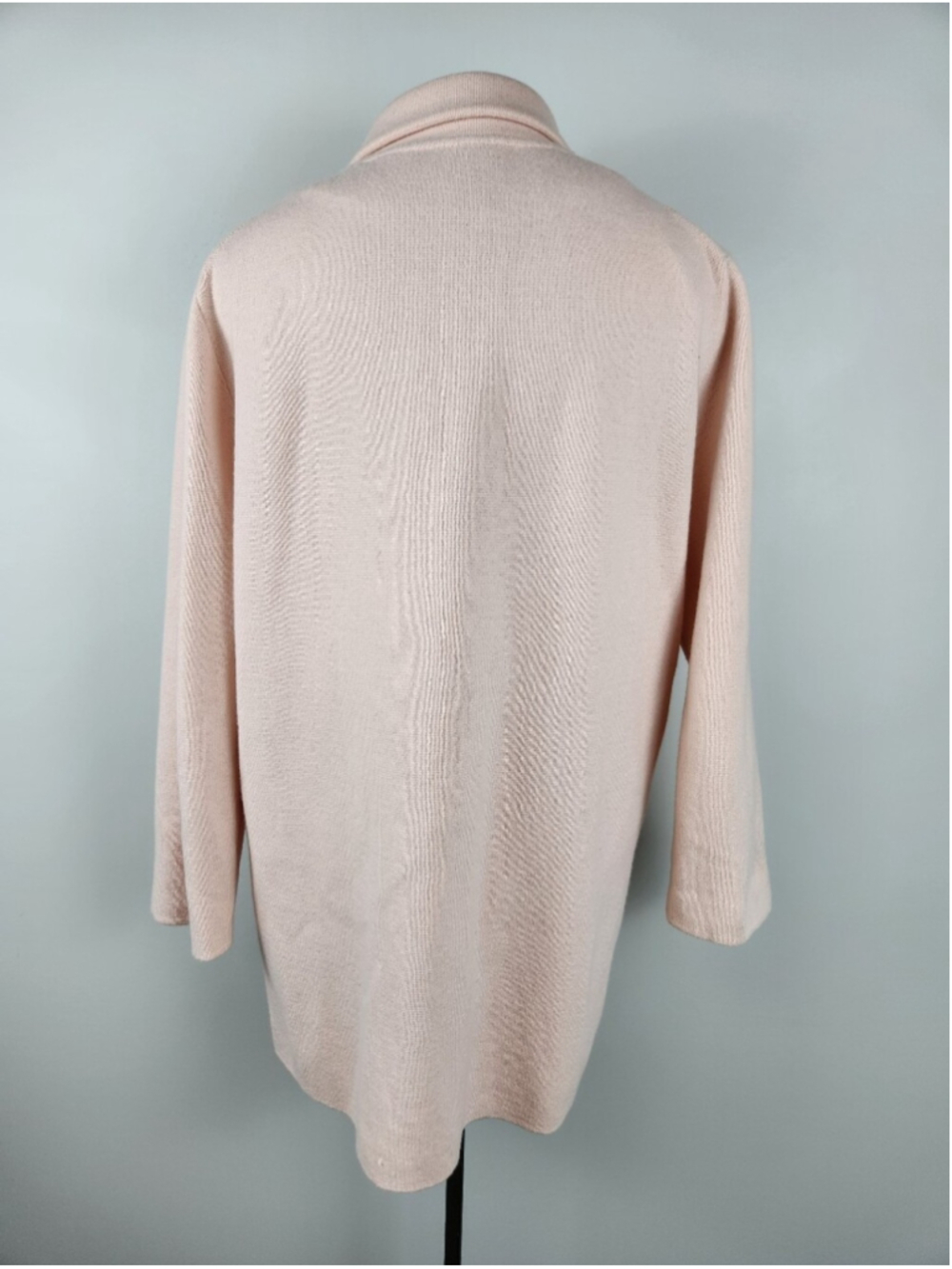 J Crew 365 Wool Cotton Blend Pink Knit Blazer Jacket Sz M Professional Preppy - Picture 4 of 11